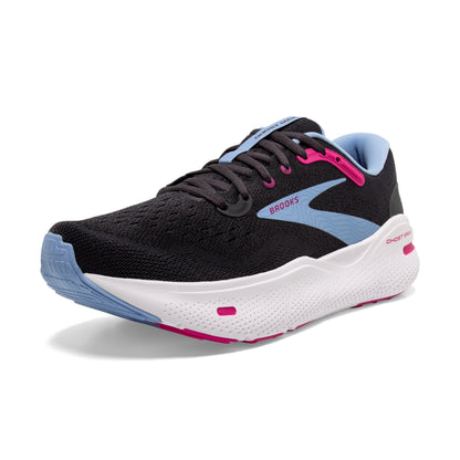 Women's Brooks Ghost Max Ebony/Open Air/Lilac Rose