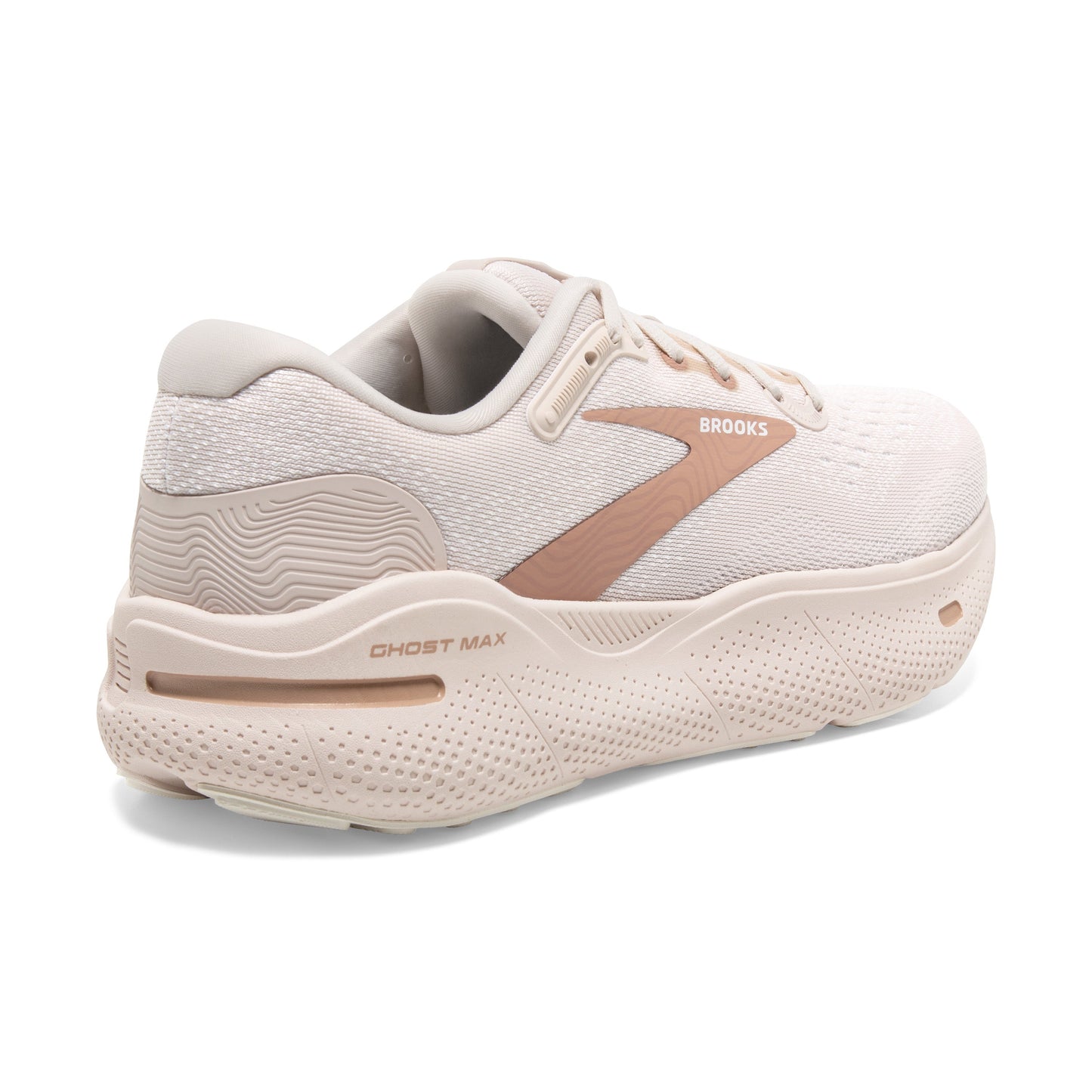 Women's Brooks Ghost Max Crystal Grey/White/Tuscany