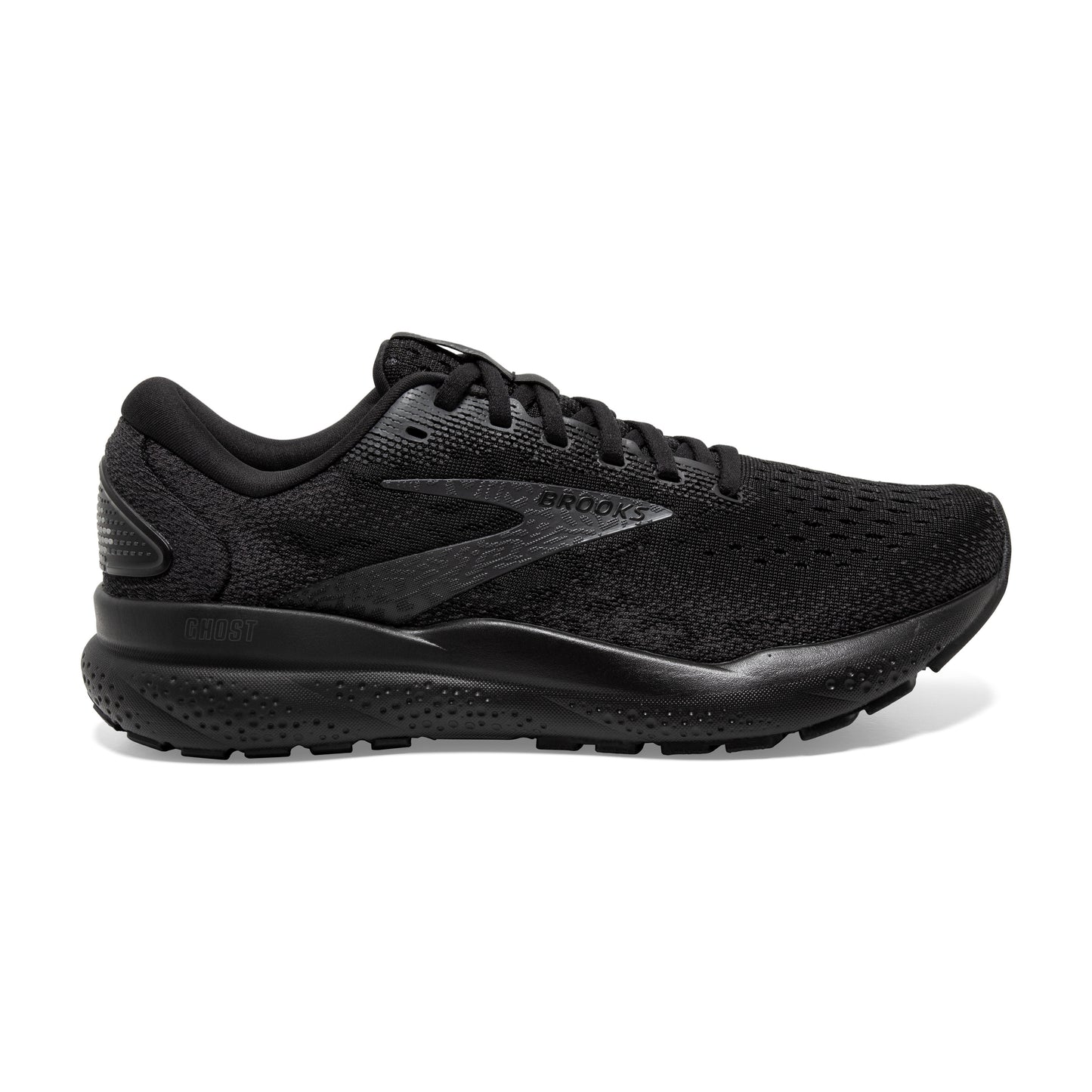 Men's Brooks Ghost 16 Black/Black/Ebony