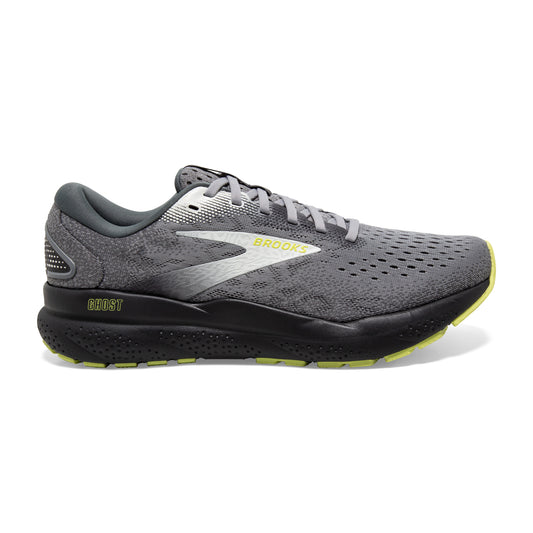 Men's Brooks Ghost 16 Primer/Grey/Lime