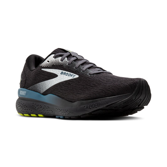 Men's Brooks Ghost 16 Black/Ebony/Blue