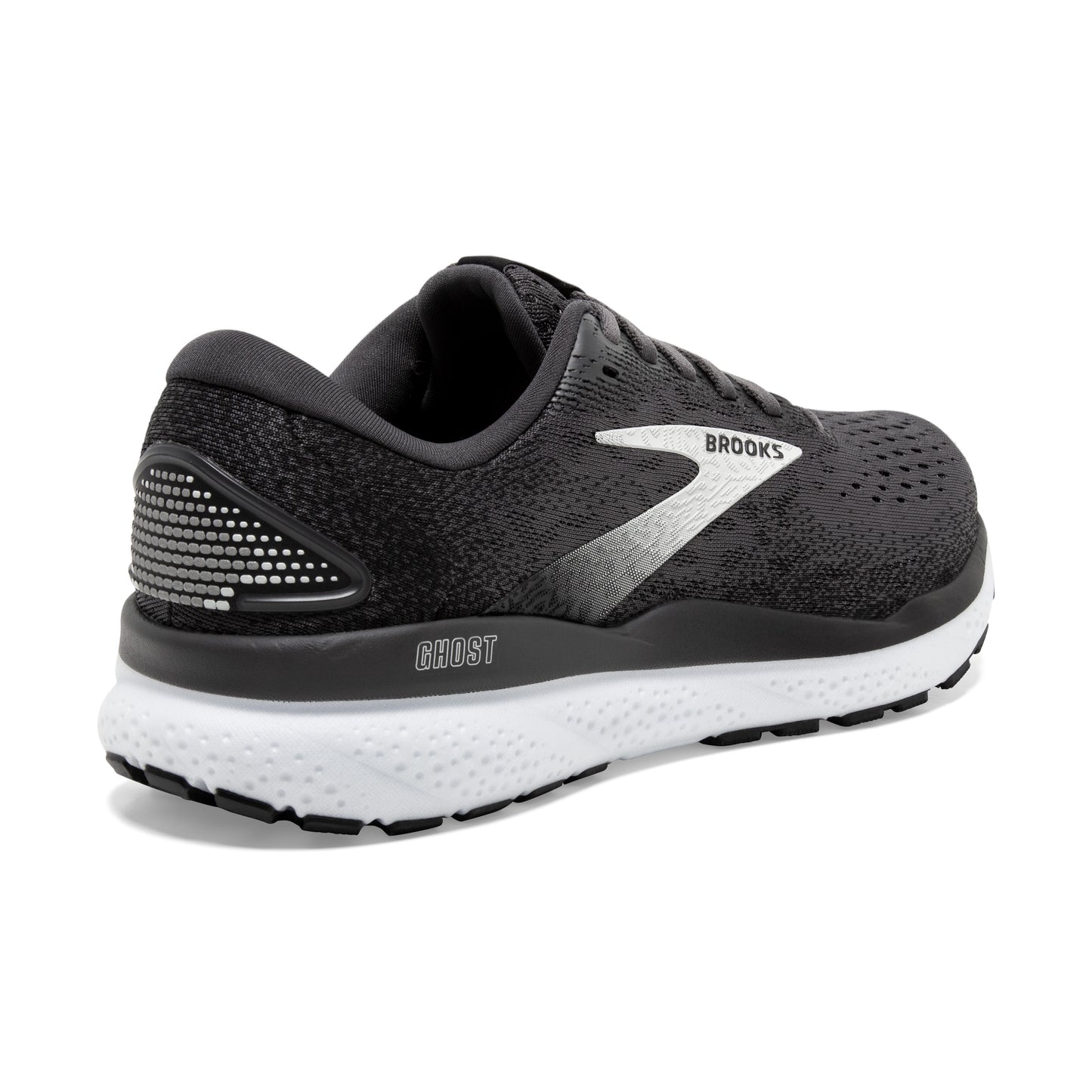 Men's Brooks Ghost 16 Black/Grey/White