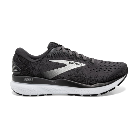 Men's Brooks Ghost 16 Black/Grey/White