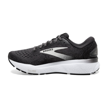 Men's Brooks Ghost 16 Black/Grey/White