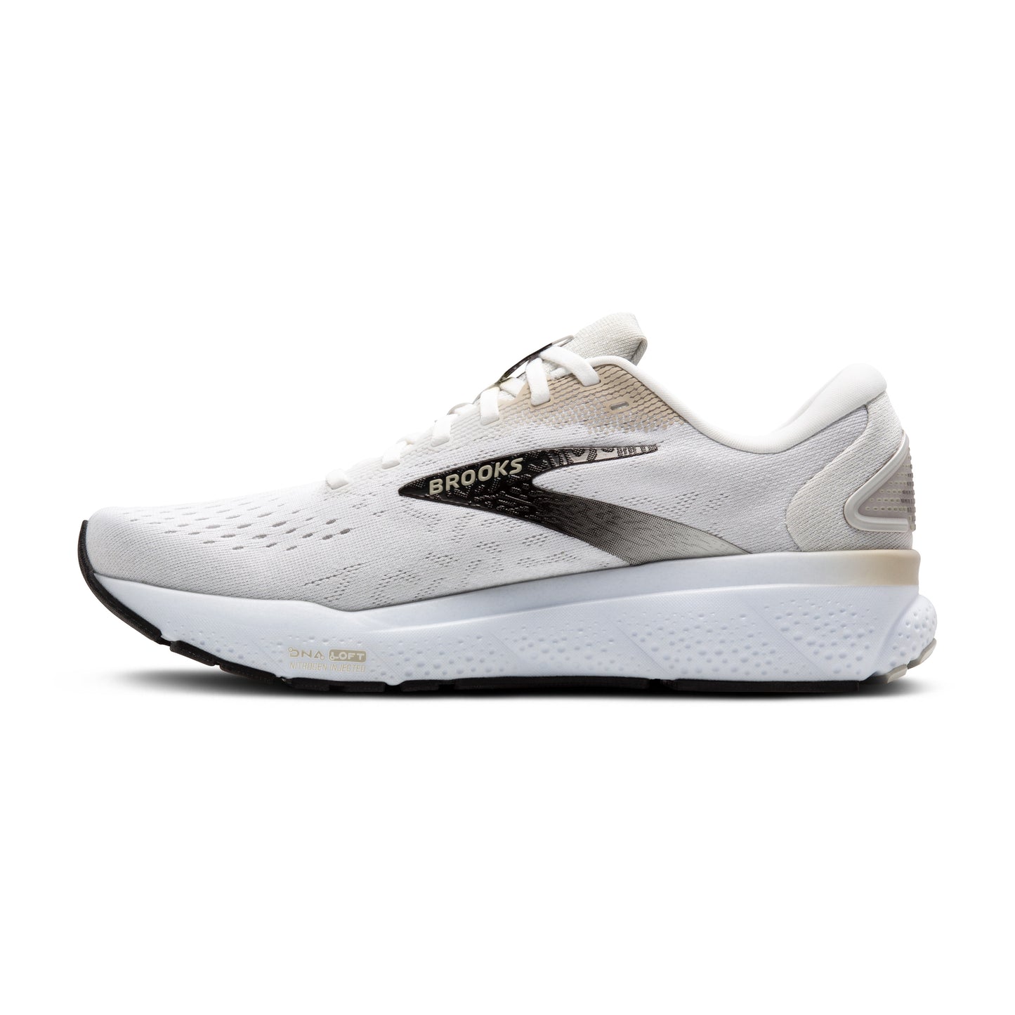 Men's Brooks Ghost 16 White/Pelican/Oyster