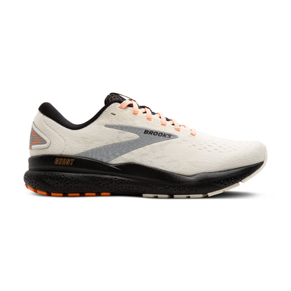 Men's Brooks Ghost 16 Ecru/Orange/Black