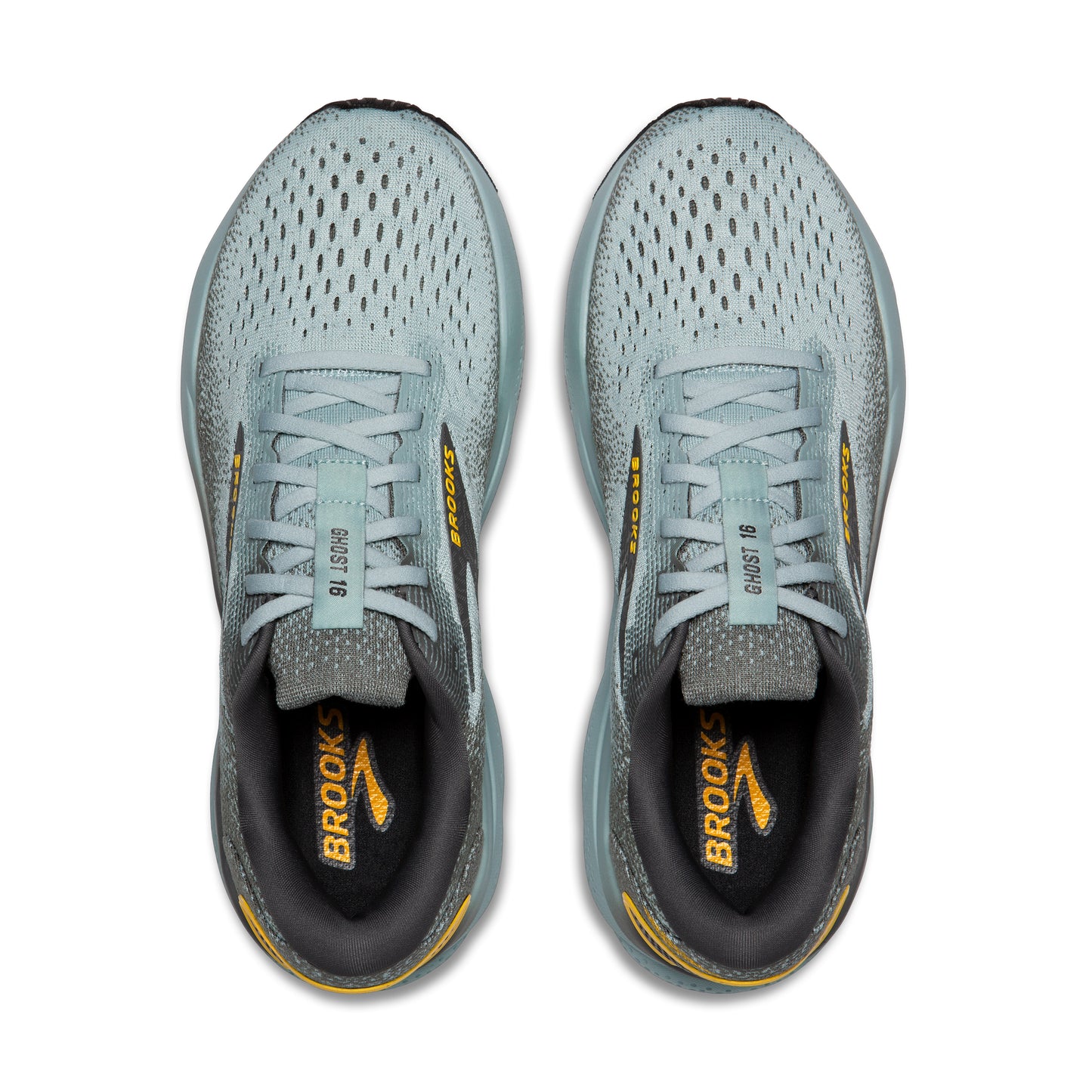 Men's Brooks Ghost 16 Cloud/Grey/Gold