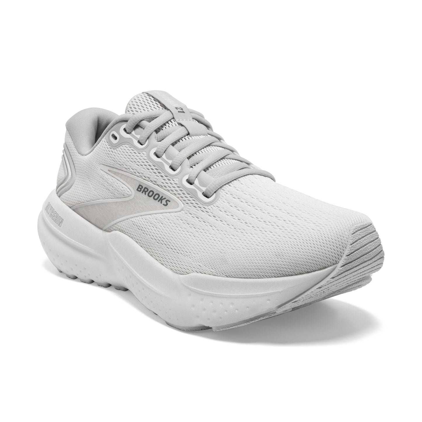 Men's Brooks Glycerin 21 White/White/Grey