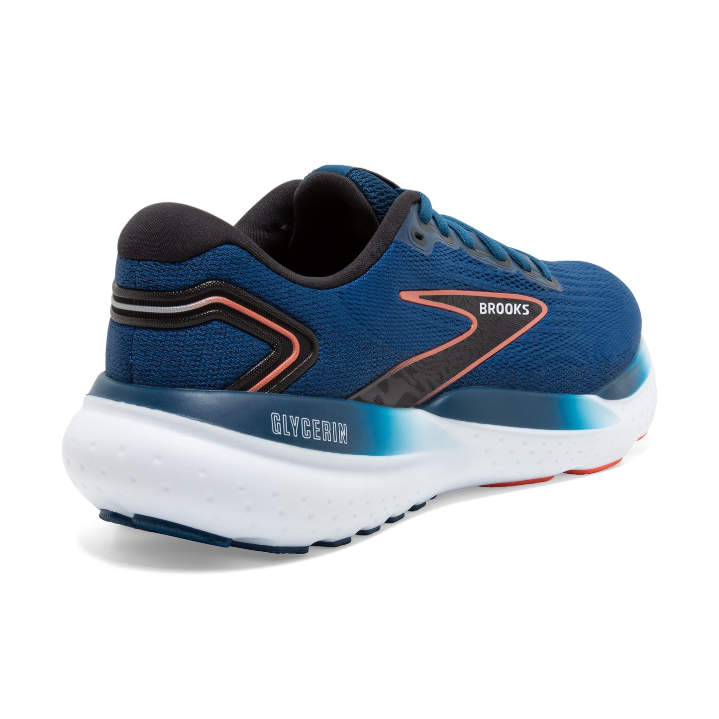 Men's Brooks Glycerin 21 Blue Opal/Black/Nasturtium