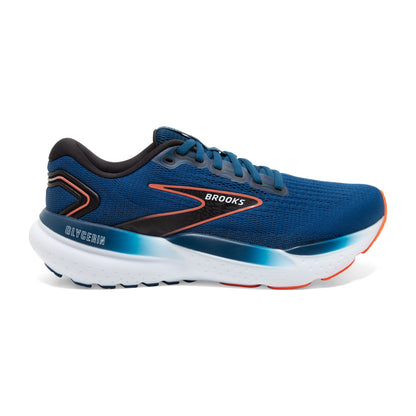 Men's Brooks Glycerin 21 Blue Opal/Black/Nasturtium