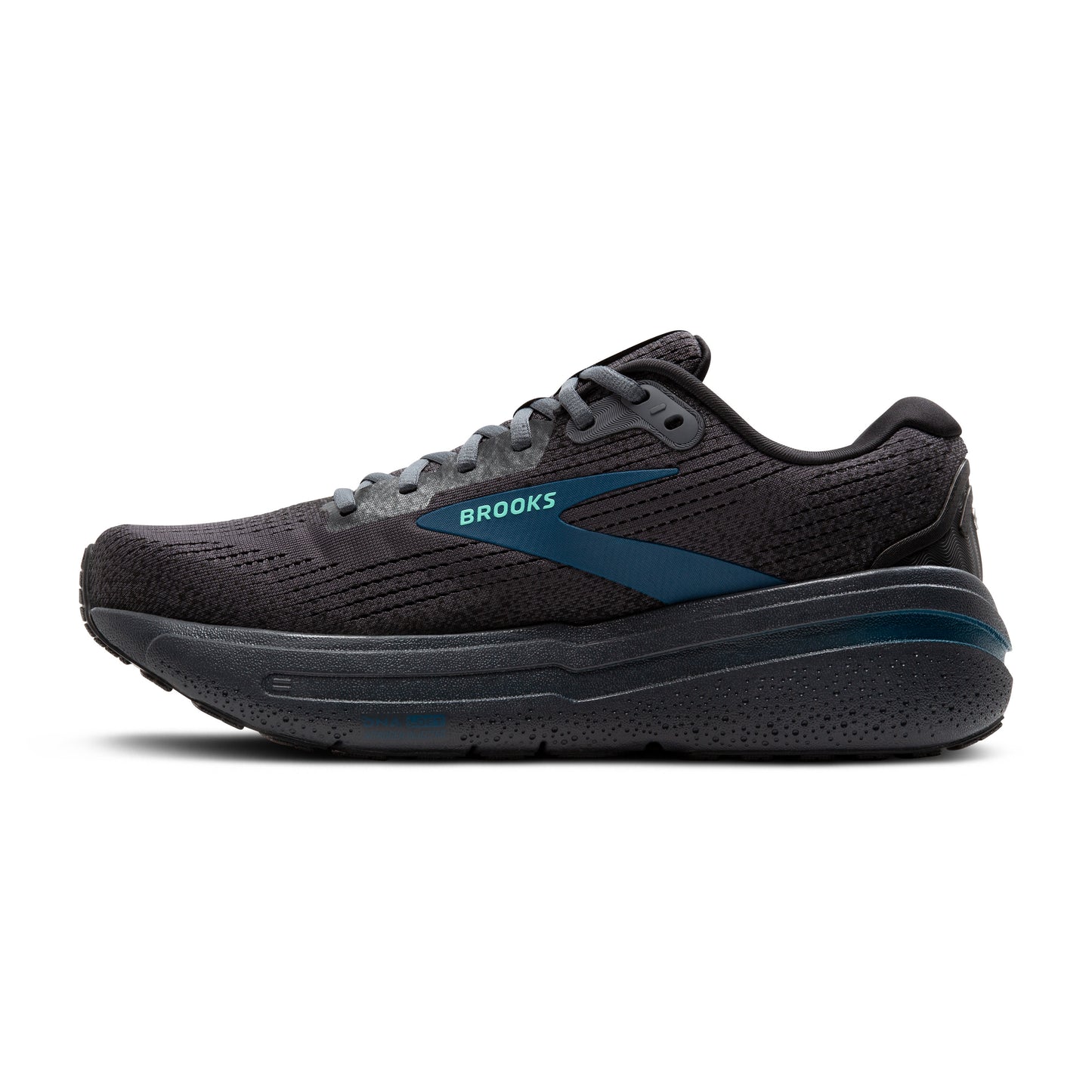 Men's Brooks Ghost Max 2 Ebony/Cockatoo/Blue Sapphire