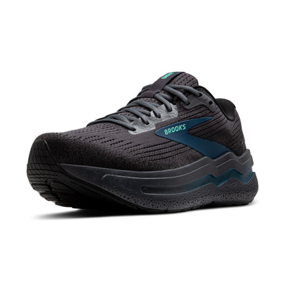 Men's Brooks Ghost Max 2 Ebony/Cockatoo/Blue Sapphire