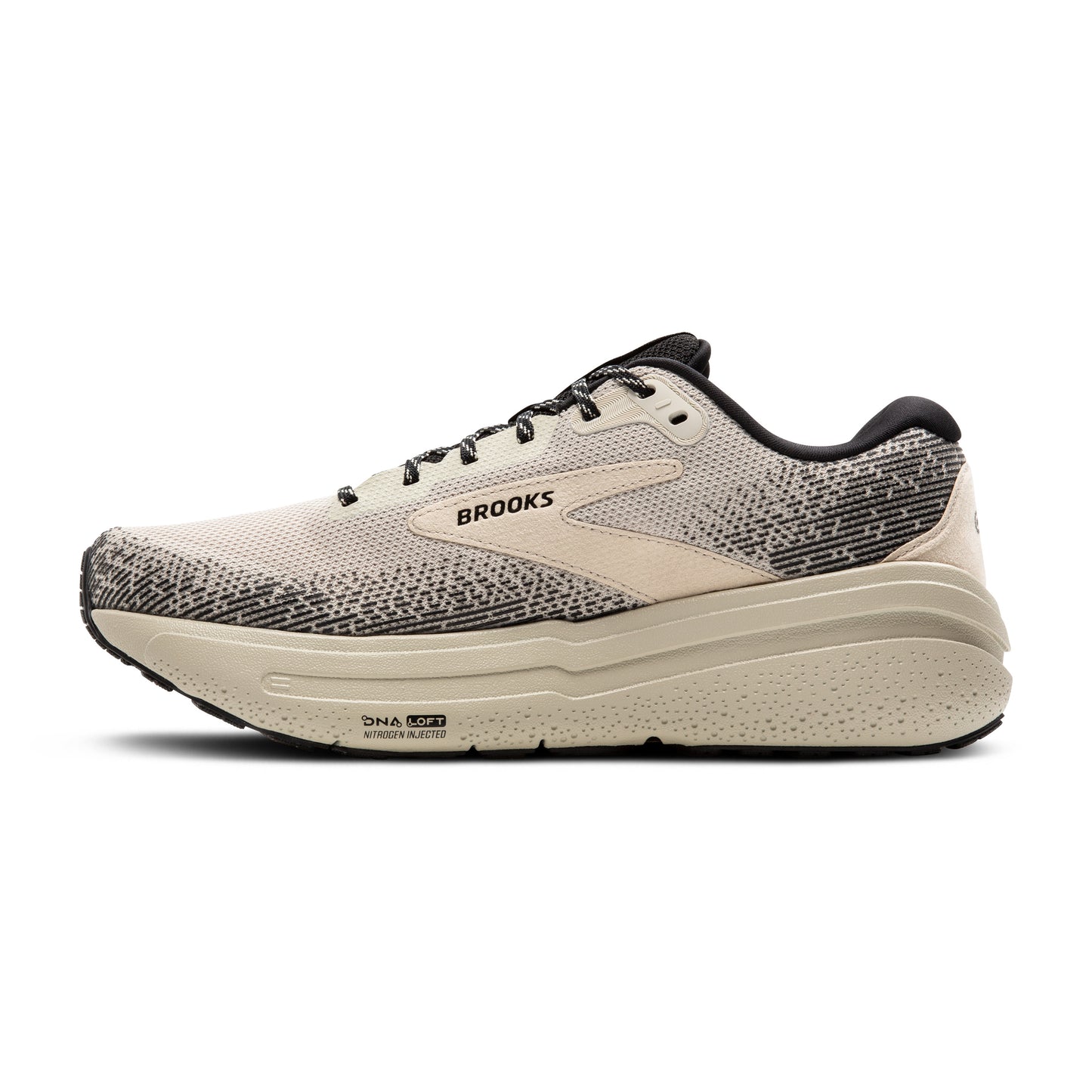 Men's Brooks Ghost Max 2 Pelican/Pelican/Black