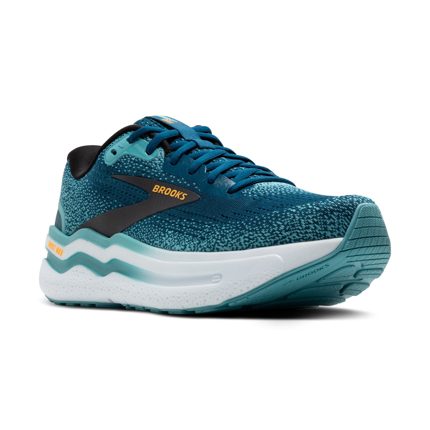 Men's Brooks Ghost Max 2 Moroccan Blue/Aqua/Orange Pop