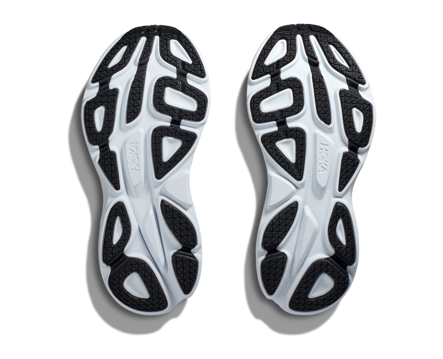 Men's Hoka Bondi 8 Black/White