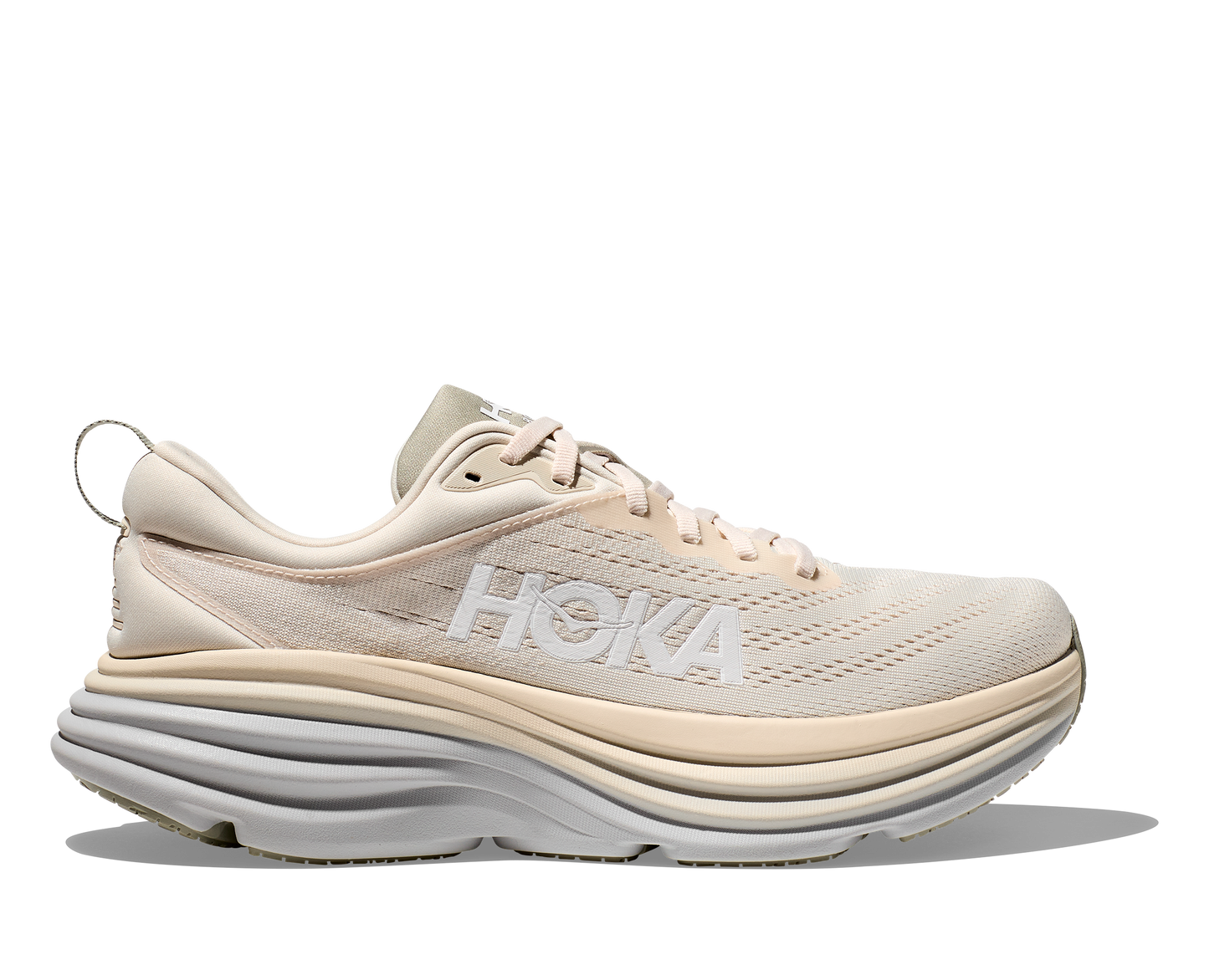 Men's Hoka Bondi 8 Oat Milk/Barley