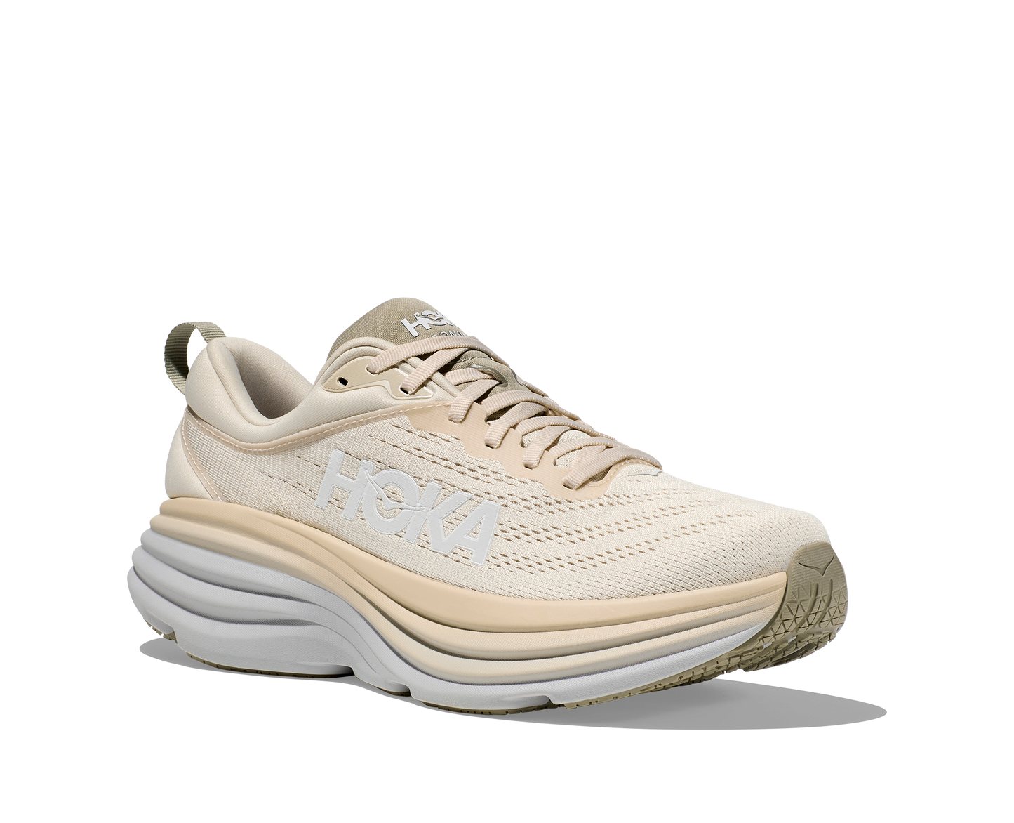 Men's Hoka Bondi 8 Oat Milk/Barley