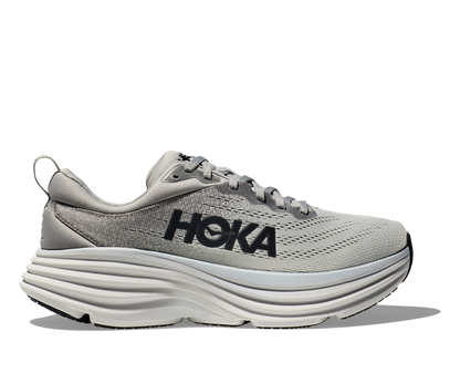 Men's Hoka Bondi 8 Extra Wide Sharkskin/Harbor Mist