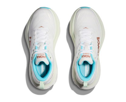 Women's Hoka Bondi 8 Frost/Rose Gold