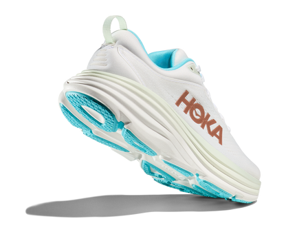 Women's Hoka Bondi 8 Frost/Rose Gold