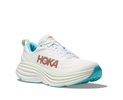 Women's Hoka Bondi 8 Frost/Rose Gold