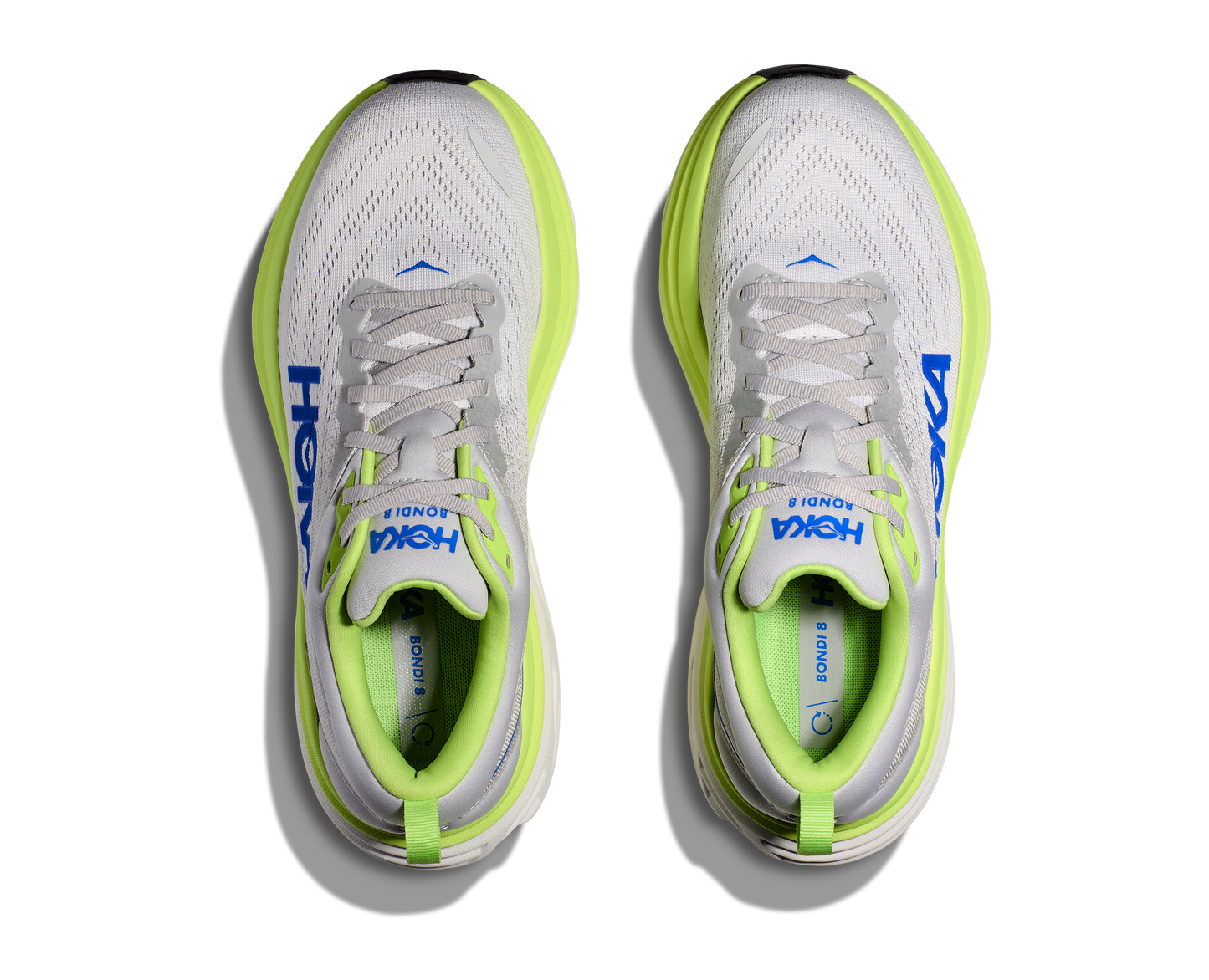 Men's Hoka Bondi 8 Wide Stardust/Lettuce