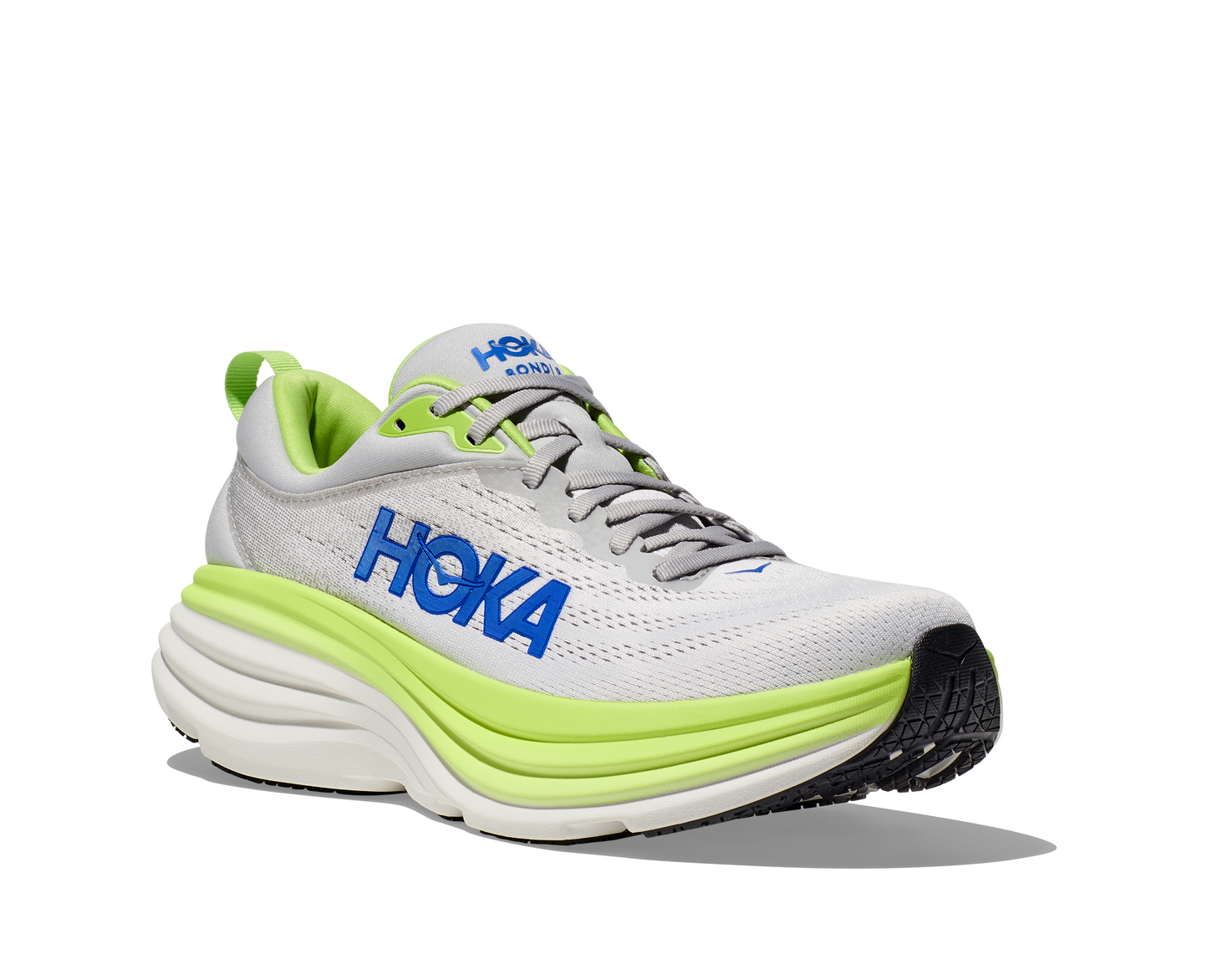 Men's Hoka Bondi 8 Wide Stardust/Lettuce