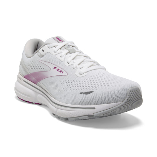 Women's Brooks Ghost 15 White/Oyster/Viola