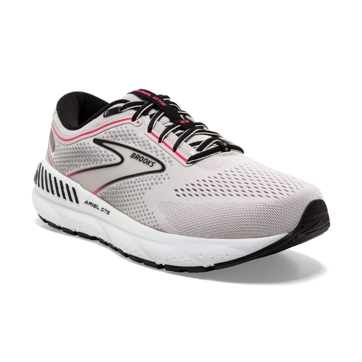 Women's Brooks Ariel GTS 23 Grey/Black/Pink