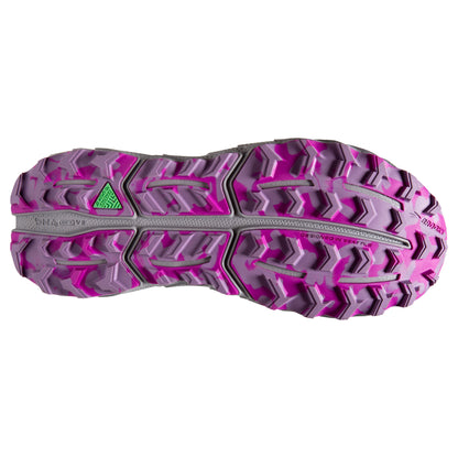 Women's Brooks Cascadia 17 Oyster/Blackened Pearl/Purple