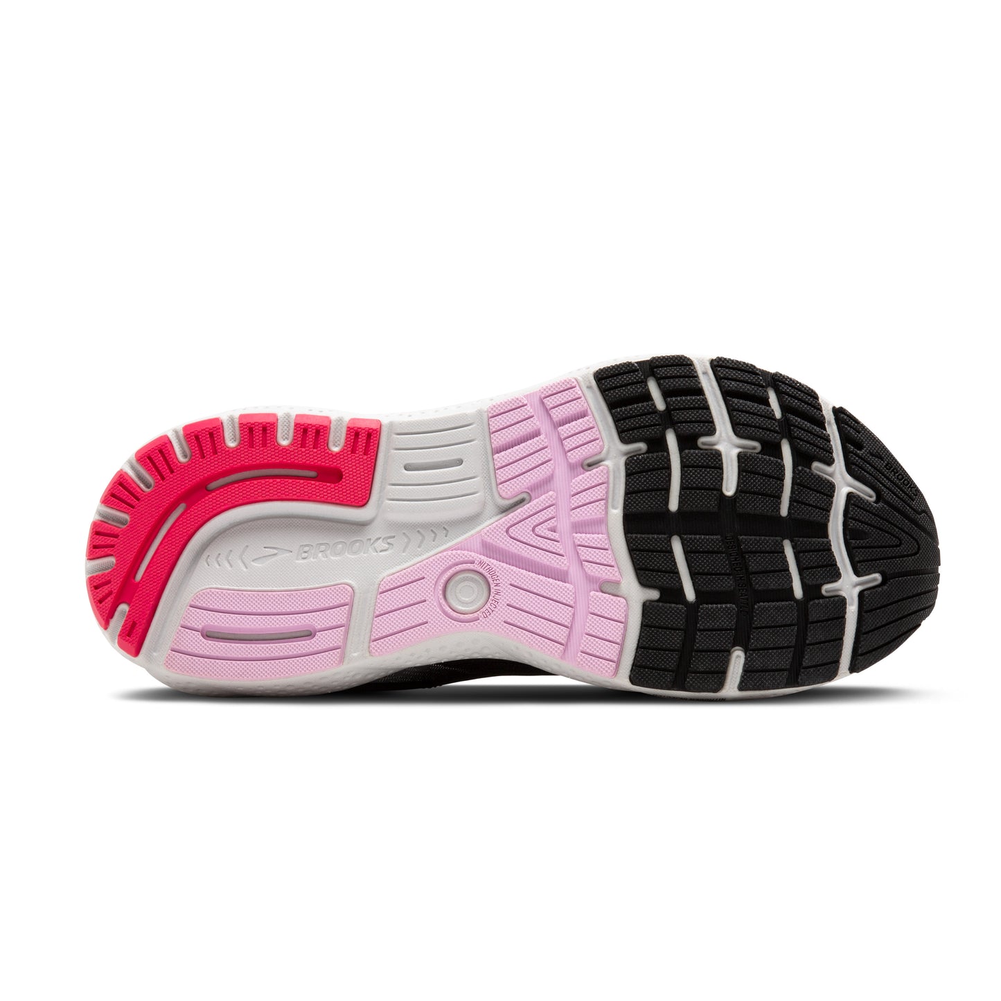 Women's Brooks Ghost 16 Black/Ebony/Raspberry