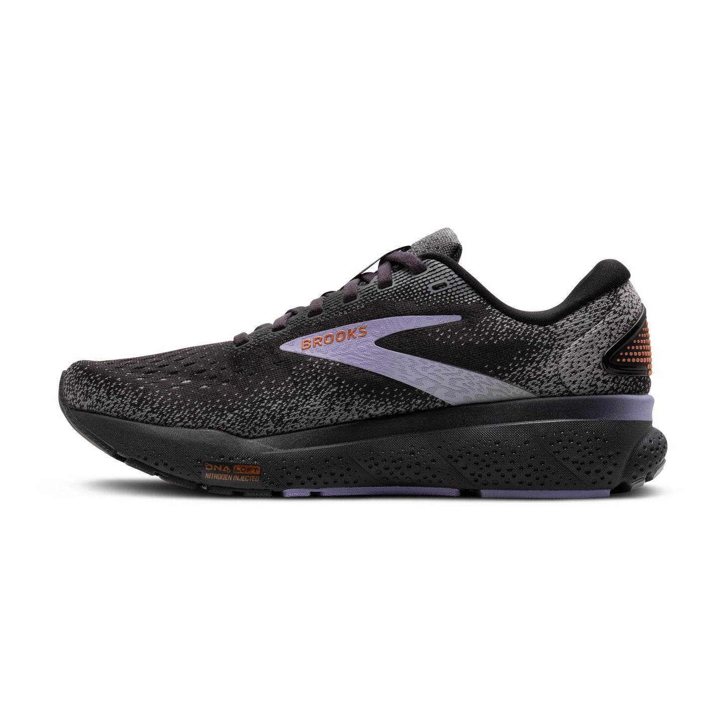 Women's Brooks Ghost 16 Ebony/Lavender/Copper