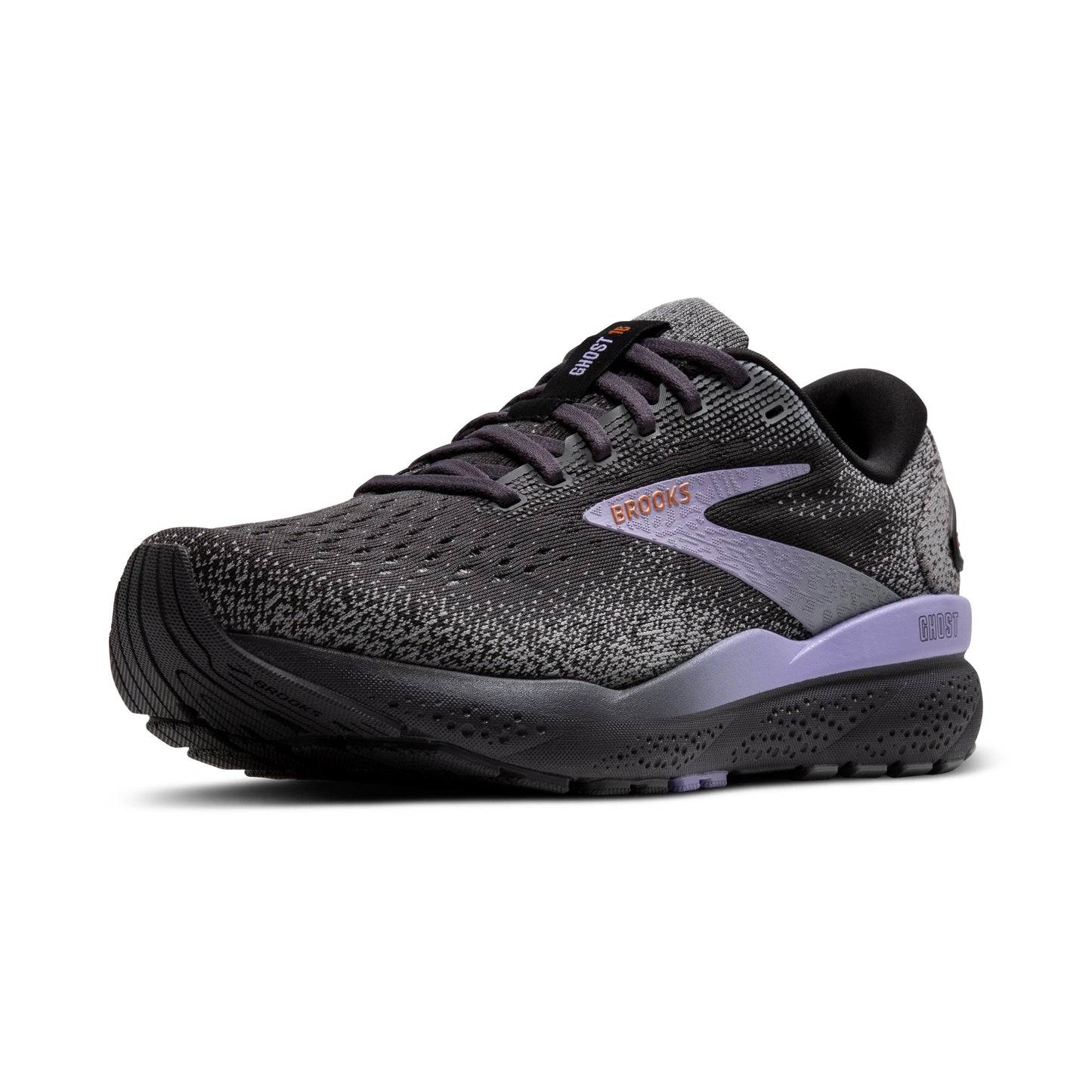 Women's Brooks Ghost 16 Ebony/Lavender/Copper