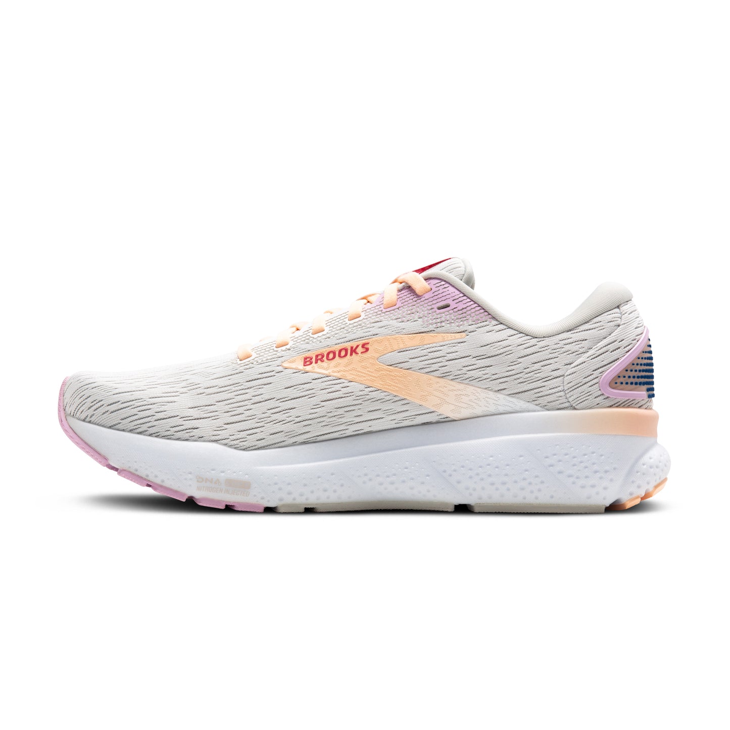 Women's Brooks Ghost 16 White/Grey/Orchid