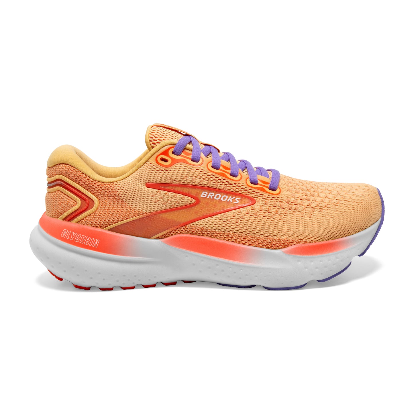 Women's Brooks Glycerin 21 Sunburst/Nasturtium/Purple