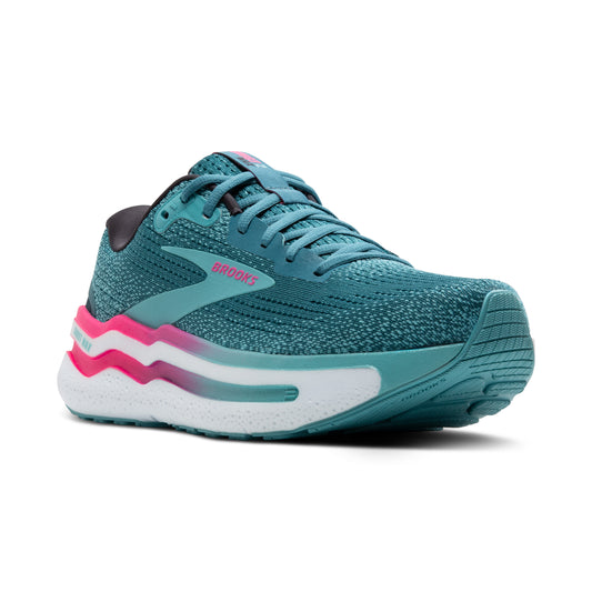 Women's Brooks Ghost Max 2 Storm Blue/Knockout Pink/Aqua