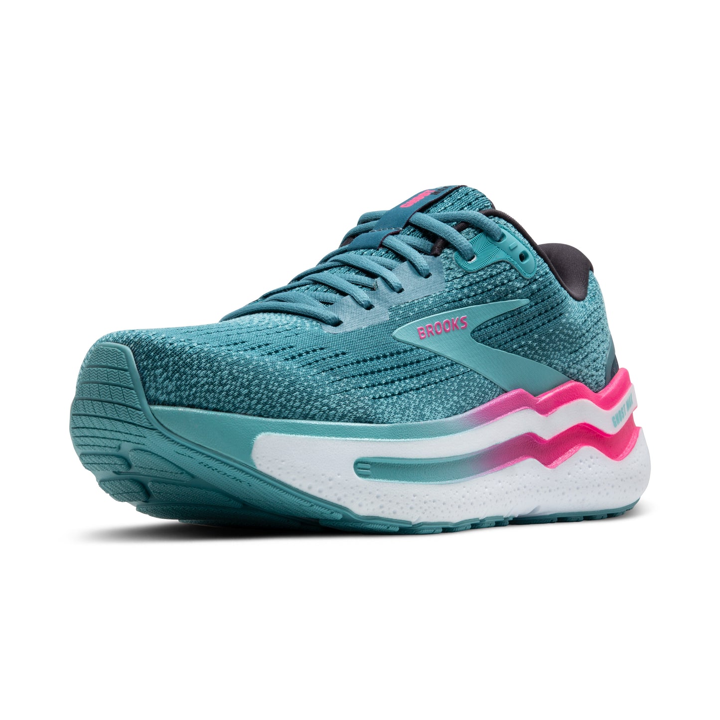 Women's Brooks Ghost Max 2 Storm Blue/Knockout Pink/Aqua