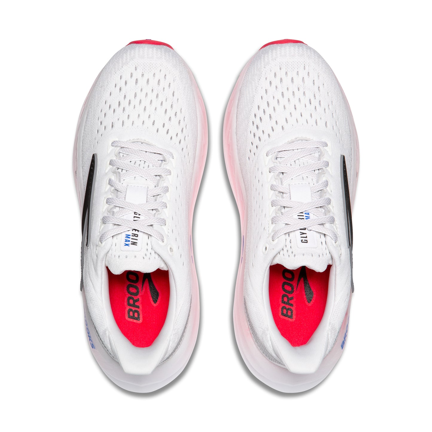 Women's Brooks Glycerin Max White/Black/Diva Pink